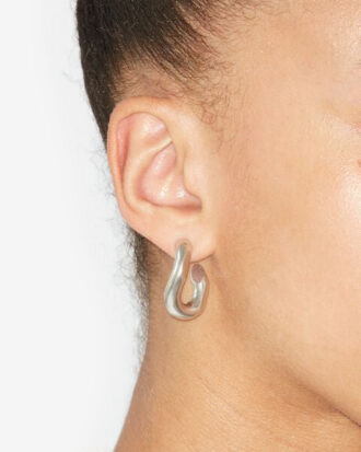 Pendientes de aro estilo «Link»