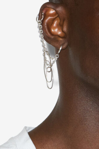 Pendientes de doble aro Grace Man