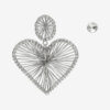 Pendientes Eden Heart asimétricos Pendientes Eden Heart asimétricos