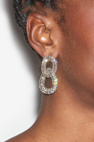 Pendientes Funky Ring con pedrería