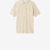 Polo de manga corta de piqué de algodón Afko