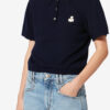 Polo de punto de mezcla de algodón y lana Althea con logotipo Polo de punto de mezcla de algodón y lana Althea con logotipo
