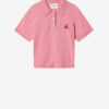 Polo de punto de mezcla de algodón y lana Althea con logotipo Polo de punto de mezcla de algodón y lana Althea con logotipo