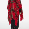 Poncho Kamilo con estampado de cuadros Poncho Kamilo con estampado de cuadros