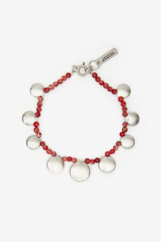 Pulsera Adriel de piedra natural y latón