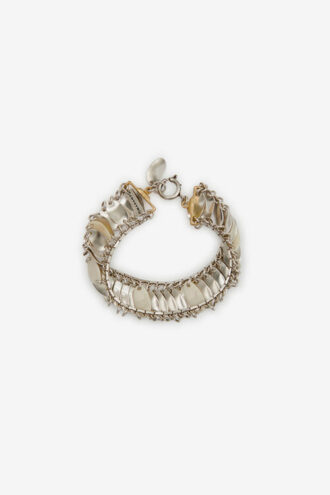 Pulsera ancha Ailys Man con mini placas