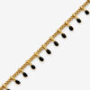 Pulsera Casablanca con cadena de latón con acabado dorado Pulsera Casablanca con cadena de latón con acabado dorado