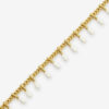 Pulsera Casablanca con cadena de latón con acabado dorado Pulsera Casablanca con cadena de latón con acabado dorado