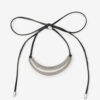 Pulsera de cuero Oyan con cuenta extragrande Pulsera de cuero Oyan con cuenta extragrande