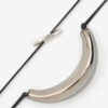Pulsera de cuero Oyan con cuenta extragrande Pulsera de cuero Oyan con cuenta extragrande