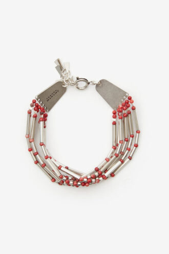 Pulsera Olathe de piedra y latón