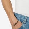 Pulsera tipo brazalete Leny Man Brass