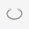 Pulsera tipo brazalete trenzada de latón Roy Pulsera tipo brazalete trenzada de latón Roy