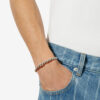 Pulsera tipo brazalete trenzada de latón Roy Pulsera tipo brazalete trenzada de latón Roy