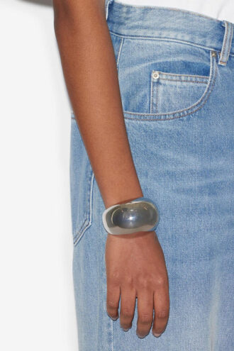 Pulsera tipo esclava convexa Awa