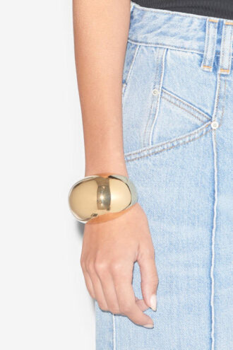 Pulsera tipo esclava convexa Awa
