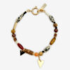Pulsera Yulian de piedra, madera y colgantes