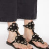 Sandalias de ante con adornos de Velvee Sandalias de ante con adornos de Velvee