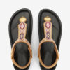 Sandalias de piel bordadas Enore Sandalias de piel bordadas Enore