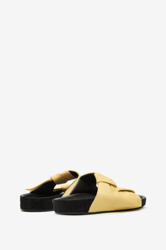 Sandalias de piel con lazo Lennyo