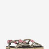 Sandalias planas de cuerda Waltee