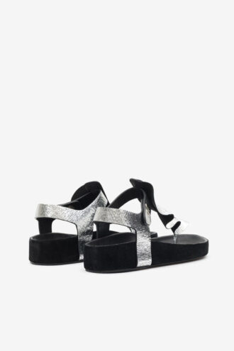 Sandalias planas de piel Isela