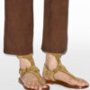 Sandalias planas Eveen en piel de ante Sandalias planas Eveen en piel de ante