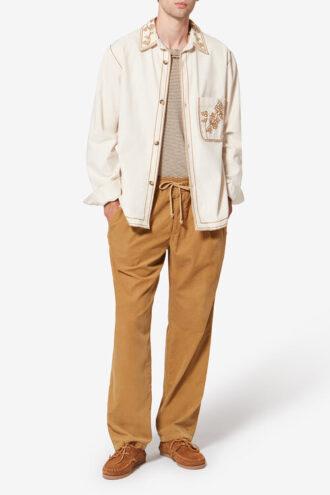 Sobrecamisa Rudy con bordado floral Sobrecamisa Rudy con bordado floral