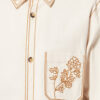 Sobrecamisa Rudy con bordado floral Sobrecamisa Rudy con bordado floral