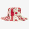 Sombrero de algodón con estampado de bandana Delya Sombrero de algodón con estampado de bandana Delya