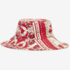 Sombrero de algodón con estampado de bandana Delya Sombrero de algodón con estampado de bandana Delya