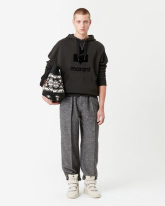 Sudadera con capucha y logotipo Miley