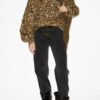 Sudadera con cuello alto estampada Wilda