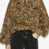 Sudadera con cuello alto estampada Wilda
