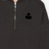 Sudadera corta de algodón con cuello alto Ross Sudadera corta de algodón con cuello alto Ross