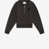 Sudadera corta de algodón con cuello alto Ross Sudadera corta de algodón con cuello alto Ross