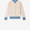 Sudadera de algodón bordada Miker Sudadera de algodón bordada Miker
