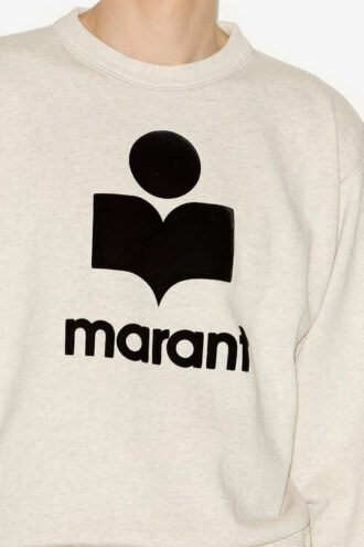 Sudadera de algodón con logotipo Mikoy