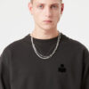 Sudadera de algodón de manga larga Sudadera de algodón de manga larga