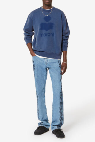 Sudadera de algodón Mikoy con logotipo