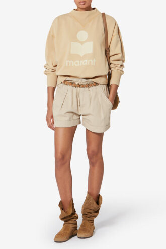 Sudadera de algodón Moby con logotipo