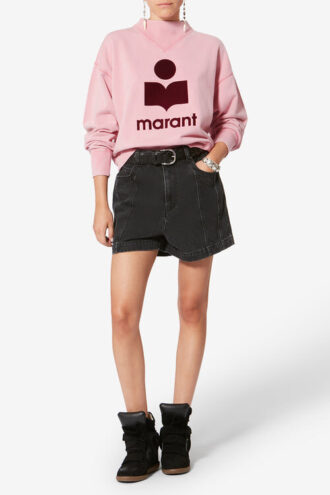 Sudadera de algodón Moby con logotipo