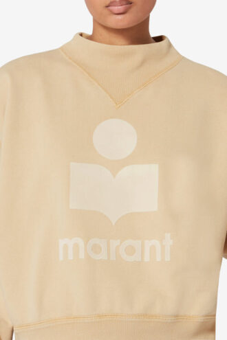 Sudadera de algodón Moby con logotipo