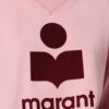 Sudadera de algodón Moby con logotipo Sudadera de algodón Moby con logotipo