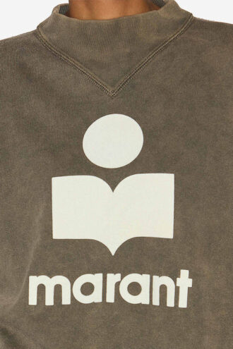 Sudadera de algodón Moby con logotipo