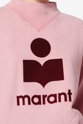 Sudadera de algodón Moby con logotipo