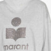 Sudadera de algodón Moby con logotipo Sudadera de algodón Moby con logotipo