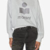 Sudadera de algodón Moby con logotipo Sudadera de algodón Moby con logotipo