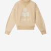 Sudadera de algodón Moby con logotipo Sudadera de algodón Moby con logotipo
