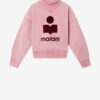 Sudadera de algodón Moby con logotipo Sudadera de algodón Moby con logotipo